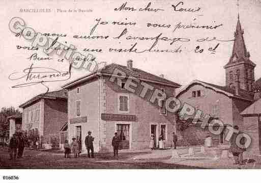 Ville de MARCILLOLES, carte postale ancienne