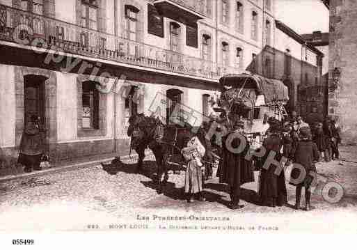 Ville de MONTLOUIS, carte postale ancienne