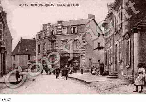 Ville de MONTLUCON, carte postale ancienne