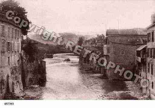 Ville de OLORONSAINTEMARIE, carte postale ancienne