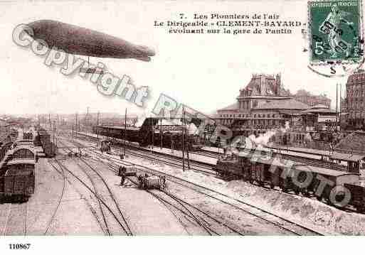 Ville de PANTIN, carte postale ancienne