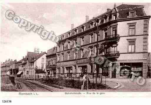 Ville de ROMBAS, carte postale ancienne