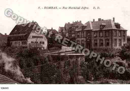 Ville de ROMBAS, carte postale ancienne