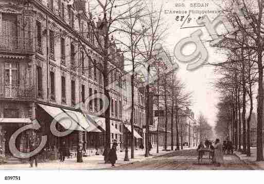 Ville de SEDAN, carte postale ancienne