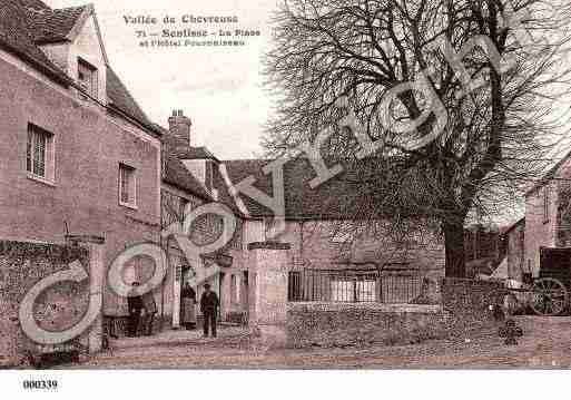 Ville de SENLISSE, carte postale ancienne