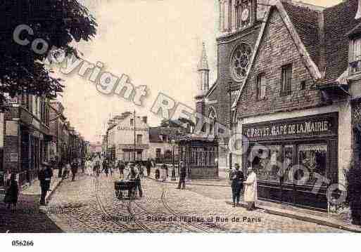 Ville de SOTTEVILLELESROUEN, carte postale ancienne