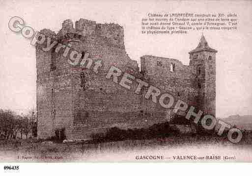 Ville de VALENCESURBAISE, carte postale ancienne