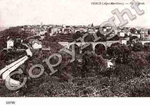 Ville de VENCE, carte postale ancienne