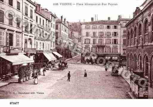 Ville de VIENNE, carte postale ancienne