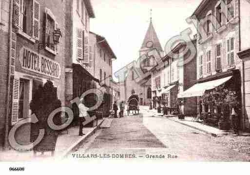 Ville de VILLARSLESDOMBES, carte postale ancienne