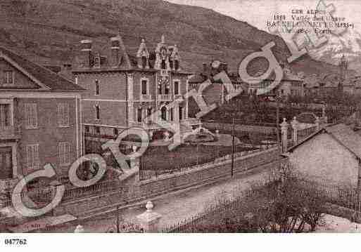 Ville de BARCELONNETTE, carte postale ancienne