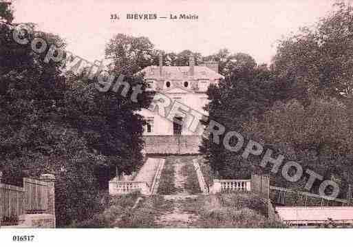 Ville de BIEVRES, carte postale ancienne