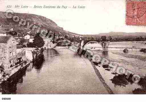 Ville de BRIVESCHARENSAC, carte postale ancienne