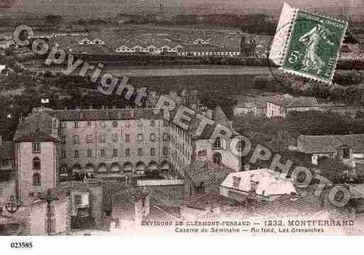 Ville de CLERMONTFERRAND, carte postale ancienne