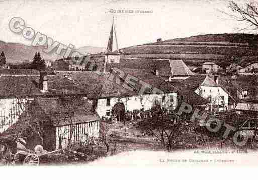 Ville de COINCHES, carte postale ancienne