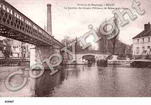 Ville de CORQUILLEROY, carte postale ancienne