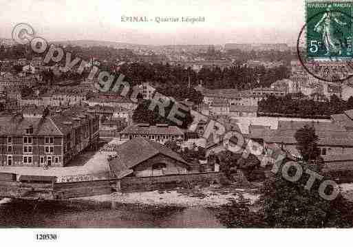 Ville de EPINAL, carte postale ancienne