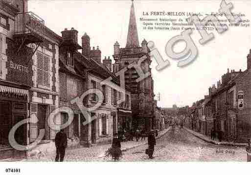 Ville de FERTEMILON(LA), carte postale ancienne