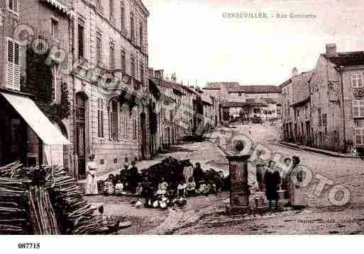 Ville de GERBEVILLER, carte postale ancienne