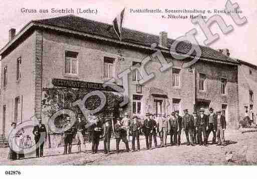 Ville de HETTANGEGRANDE, carte postale ancienne