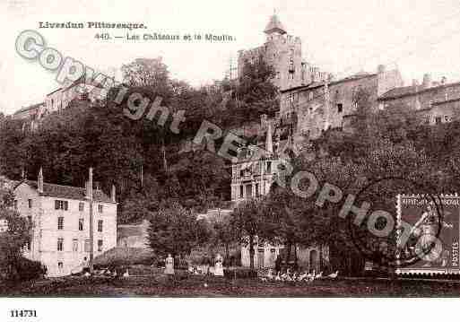 Ville de LIVERDUN, carte postale ancienne