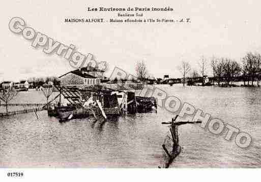 Ville de MAISONSALFORT, carte postale ancienne