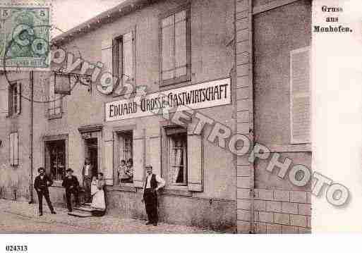 Ville de MANOM, carte postale ancienne