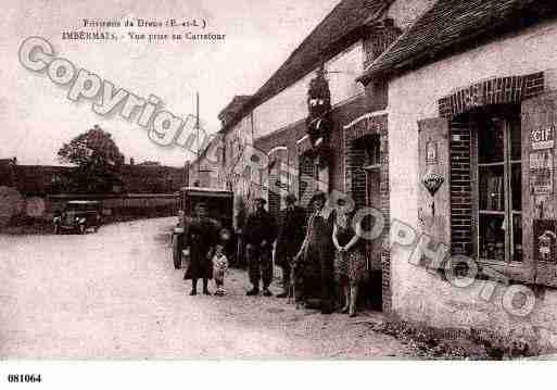 Ville de MARVILLEMOUTIERSBRULE, carte postale ancienne