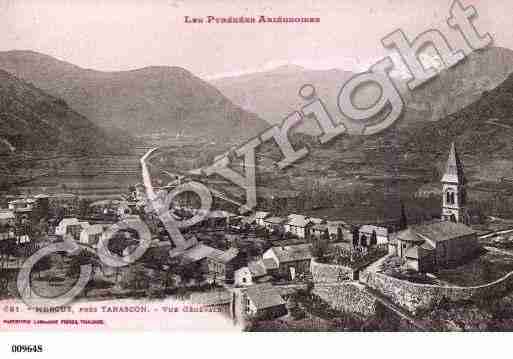 Ville de MERCUSGARRABET, carte postale ancienne