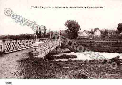 Ville de NOMMAY, carte postale ancienne