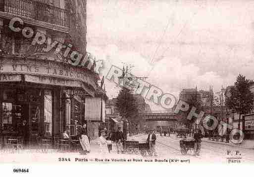 Ville de PARIS15, carte postale ancienne