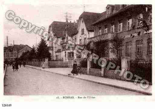 Ville de ROMBAS, carte postale ancienne