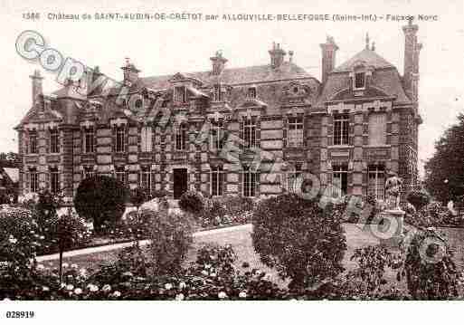 Ville de SAINTAUBINDECRETOT, carte postale ancienne