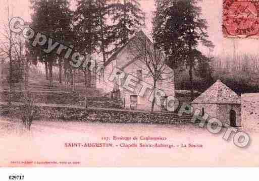 Ville de SAINTAUGUSTIN, carte postale ancienne