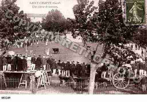 Ville de SAINTCHAPTES, carte postale ancienne