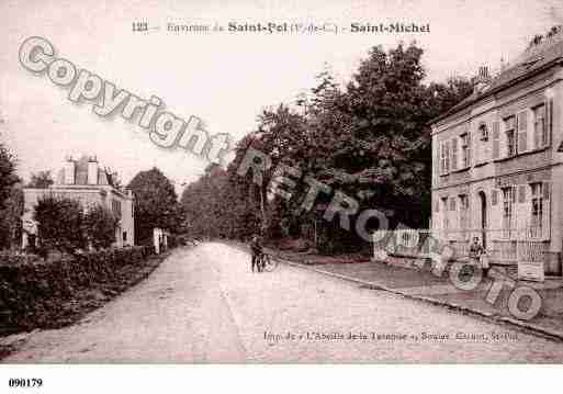 Ville de SAINTMICHELSURTERNOISE, carte postale ancienne