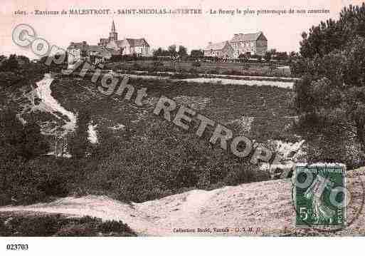 Ville de SAINTNICOLASDUTERTRE, carte postale ancienne