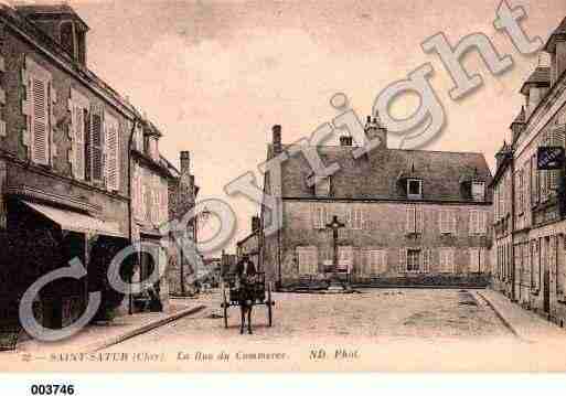 Ville de SAINTSATUR, carte postale ancienne