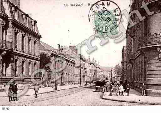 Ville de SEDAN, carte postale ancienne