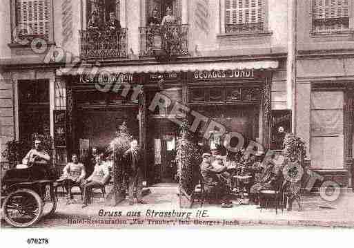 Ville de STRASBOURG, carte postale ancienne