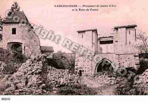 Ville de VAUCOULEURS, carte postale ancienne