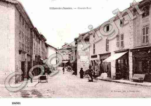 Ville de VILLARSLESDOMBES, carte postale ancienne