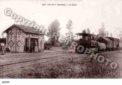 Ville de VOLNAY, carte postale ancienne