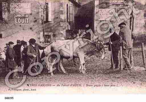 Ville de AUCH, carte postale ancienne