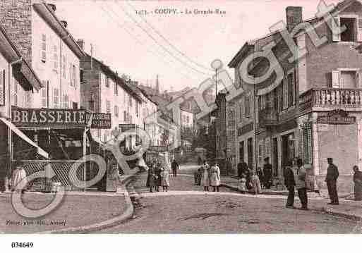 Ville de BELLEGARDESURVALSERINE, carte postale ancienne