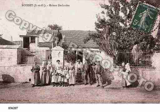 Ville de BOISSETS, carte postale ancienne