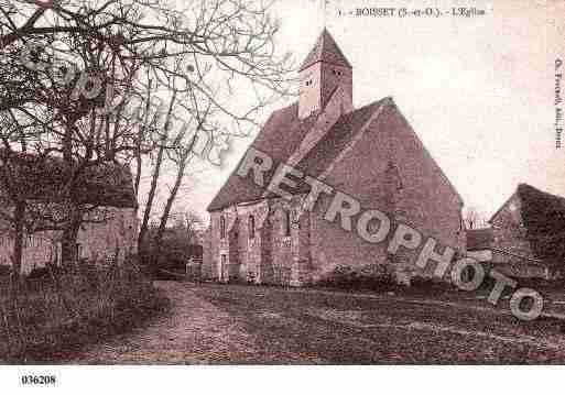 Ville de BOISSETS, carte postale ancienne