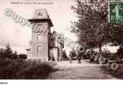 Ville de BOISSETS, carte postale ancienne