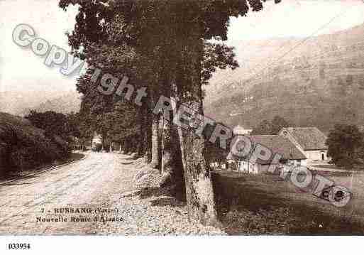 Ville de BUSSANG, carte postale ancienne