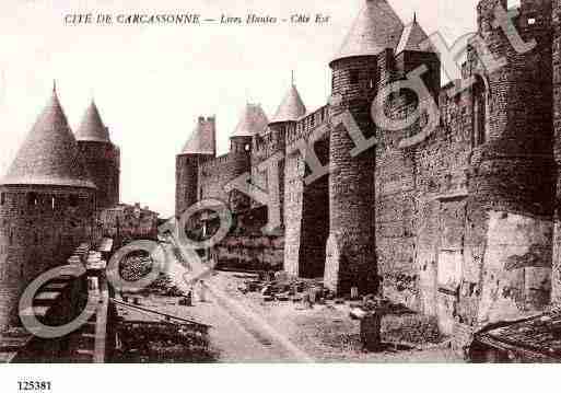 Ville de CARCASSONNE, carte postale ancienne